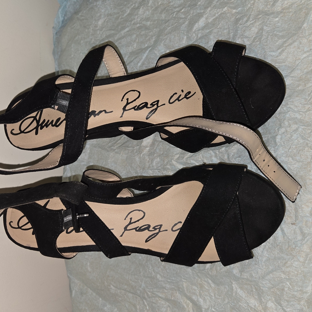 Black Women Sandals by Unknown Brand